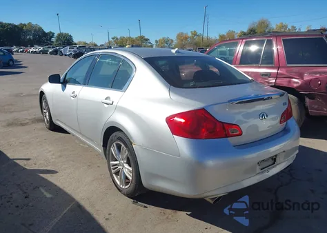 2010 Infiniti G37X z USA, uszkodzony, nr VIN JN1CV6AR5AM450142
